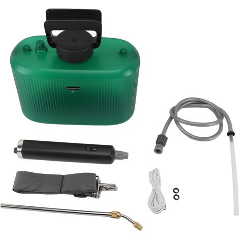 Pulverizador eléctrico de 5 litros para plantas y flores, con correa para el hombro, ideal para jardinería y agricultura. (1/5)