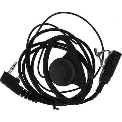 casque d'interphone, talkie-walkie, oreillette radio bidirectionnelle-98x6.8cm-Black (1/3)