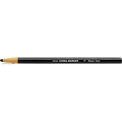 Crayon Gras Lyra Noir Marquage Multi-surfaces, Noir Intense - Lyra (1/3)