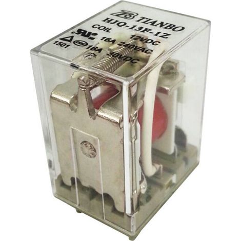 Tianbo Electronics HJQ-13F-1Z -220/240VAC Relè ad innesto 230 V/AC 20 A 1 scambio 1 pz.