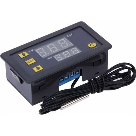 12V 20A W3230 LCD Thermostat Numérique Contrleur Régulateur Régulateur Alarme Haute Température (1/5)