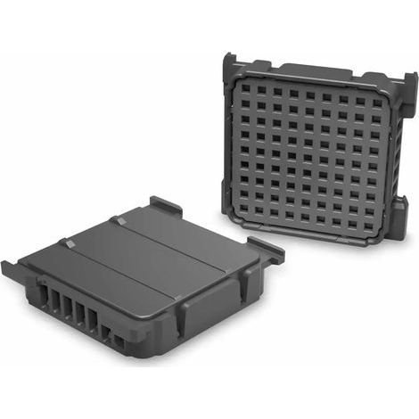 2x Filtres compatible avec Liebherr WSbl 4201-20B, WSbl 4601-20A, WSbl 4601-20B, WSbl 5001-20A réfrigérateur - Filtre à charbon actif (1/5)
