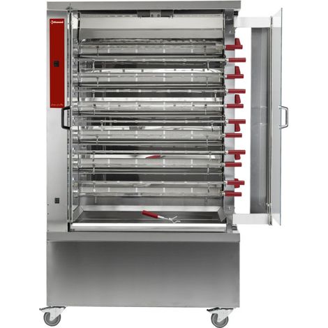 Rôtissoire à poulets gaz 11 x 6 poulets - Diamond (1/2)