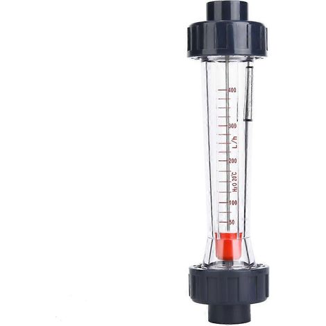 -20 (D) Débitmètre à tube en plastique ABS haute précision pour liquides, débit d'eau de 40 à 400 L/h (1/4)
