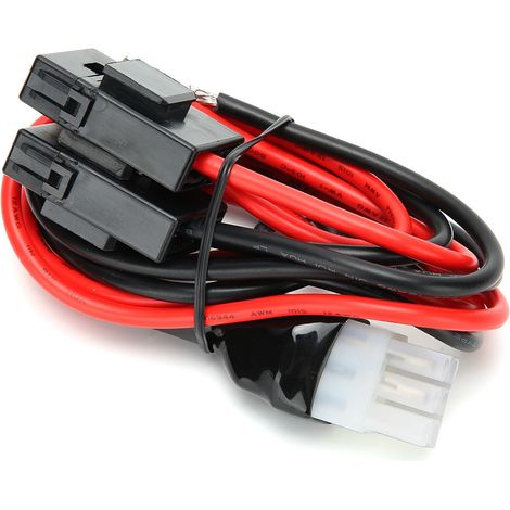 Câble d'alimentation radio voiture 1m/3.3ft pour Yaesu FT-857D FT-897D, fil court ondes, accessoire adapté (1/4)