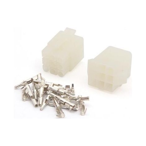 Juego de conectores multifuncionales de 6,2 mm / 3 x 3 polos