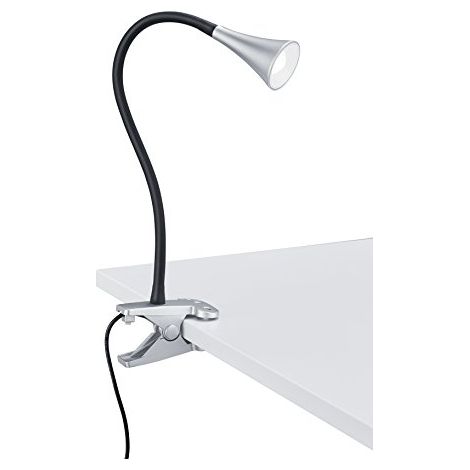 Lampada da Studio a Morsetto Pinza Flessibile Alluminio 25 cm Viper GD Trio (1/3)