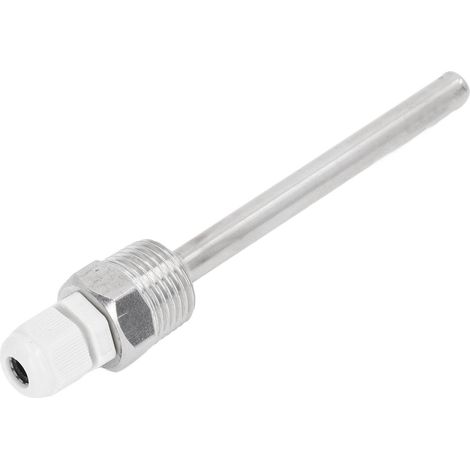 Doigt de gant en acier inoxydable de 100 mm avec capuchon en plastique ABS pour sonde de température solaire (1/5)