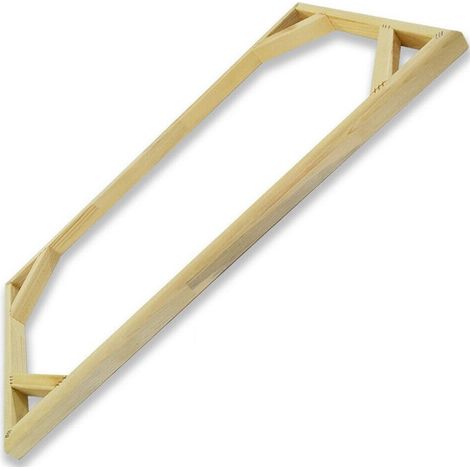 Châssis en bois lamellé poncé pour montage toile rectangulaire - Dimension : 40x60 cm