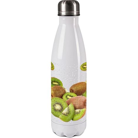 Bouteille isotherme en inox 750 ml - Kiwis by Cbkreation