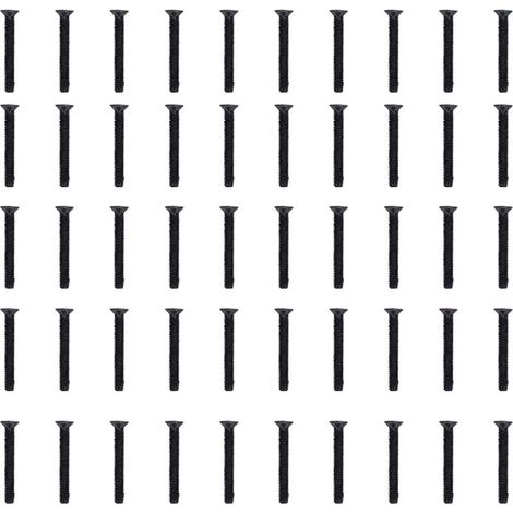 50Pcs Vis tête fraisée cruciformes inox M4x30 (1/5)