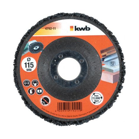 KWB Einhell 479211 Disco abrasivo de carburo 115 mm Chapa de madera Acero inoxidable (1/2)
