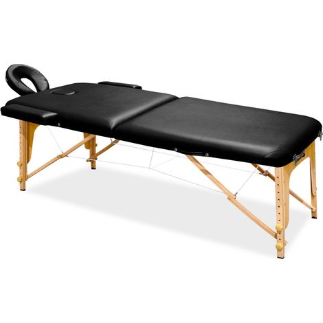 Aga Camilla de Masaje de Madera MR6150 Negra