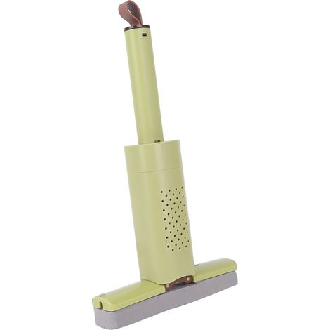 Chiffonnette Portative Vert Très Absorbante Lavage à Main Gratuit Usage Humide Sec Auto-Essorage Mini Balai pour Cuisine Salle de Bain Voiture (1/5)