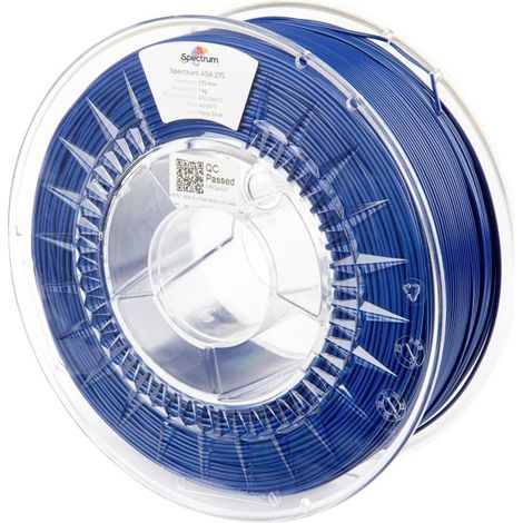 Spectrum Filaments 80306 ASA 275 NAVY BLUE Filamento per stampante 3D ASA resistente agli urti, resistente agli agenti