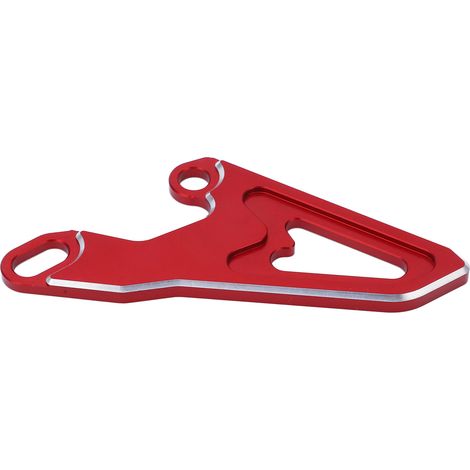 Protection de pignon avant, carter de chaîne en métal, rouge, pour motos KX125, KX250 et KX250F (1/5)