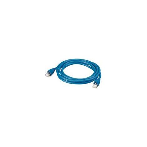 Cordon de brassage et utilisateurs RJ45 LCS³ catégorie 6 SF/UTP blindé impédance 100ohms longueur 2m PVC bleu LEGRAND 051753 (1/2)