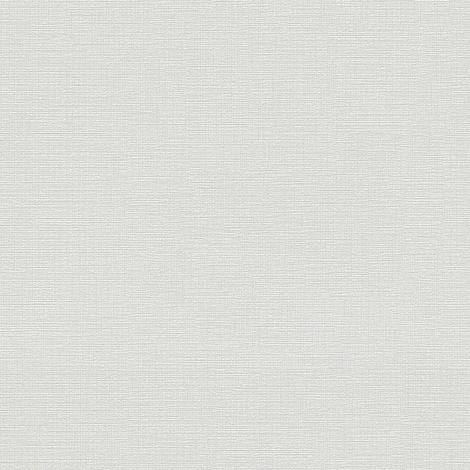 Papier peint monochrome gris pour cuisine | Papier peint moderne gris idéal salle de bain | Tapisserie intissée unie pour déco scandinave - 10,05 x 0,53 m (1/5)