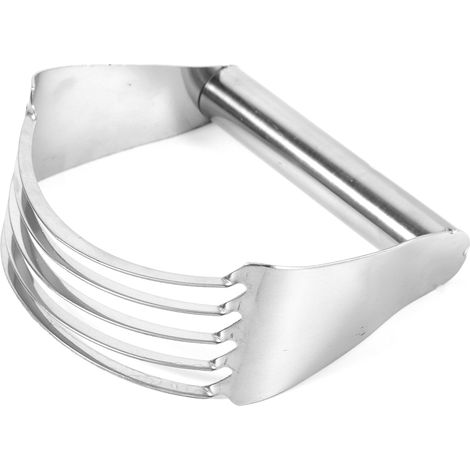 New Kitchen Craft Stainless Steel Pastry Dough Cutter Blender Mixer Whisk Baking Handheld