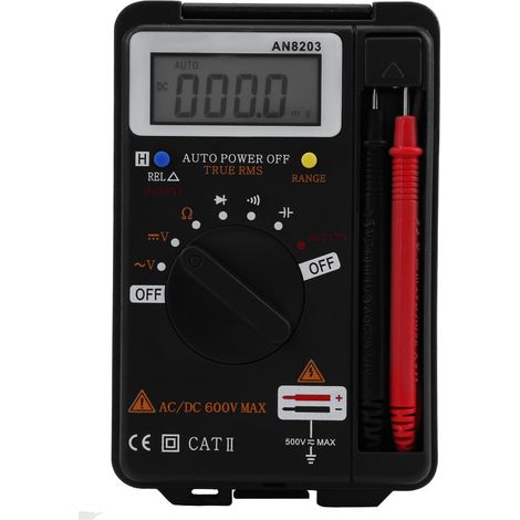 ANENG AN8203 Digitalmultimeter AC/DC-Voltmeter Ohmmeter LCD-Anzeige 4000 Counts (1/5)