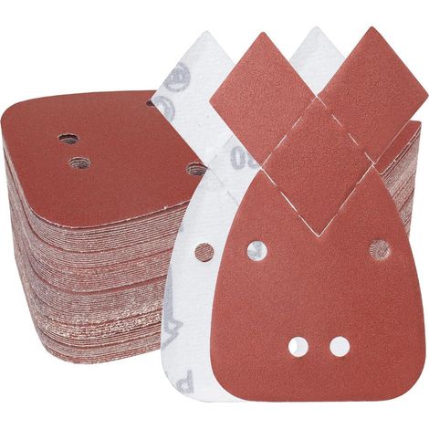Schleifblätter Maus Klett 93x168mm 4 Trous 100 grits - 180 Pieces (1/5)