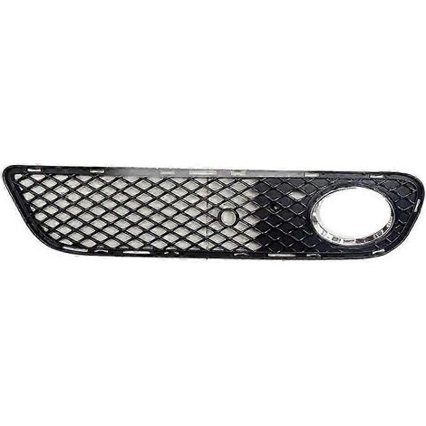 1718800524 Grille de feu antibrouillard avant gauche avec anneau chromé, compatible avec W171 R1 (1/5)