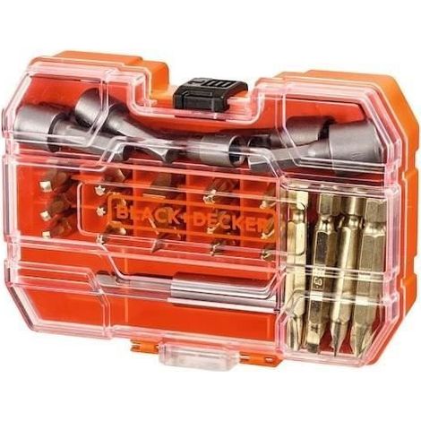 Coffret perçage/vissage BLACK+DECKER A7229-XJ 32 pieces (1/3)