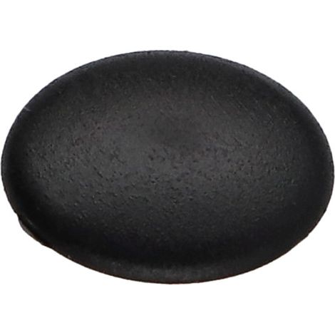 Cache tête de vis TORX T25 Diamètre de tête: 13.5 Polyethylène noir - 1 pièce