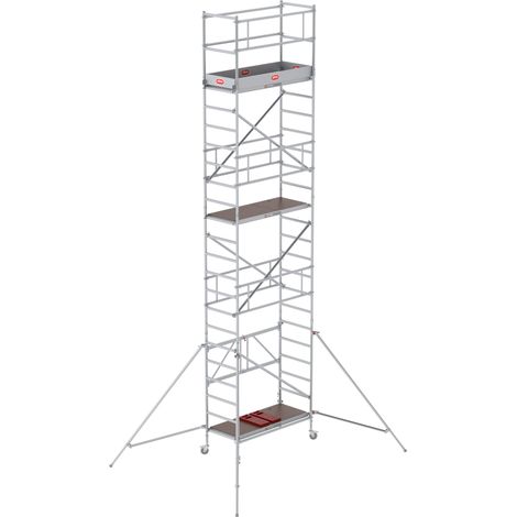 Altrex Klappgerüst RS Tower 34 Aluminium 0,75x1,65m schmal 7,80m Arbeitshöhe (1/5)