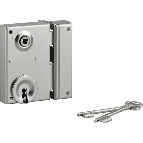Cerradura para puerta THIRARD, 70 x 110 mm, con manilla, apertura a la derecha. THIRARD