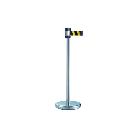 Farbpfosten, rotes Band, 2m, Ø50 Metallarbeiten 758159522