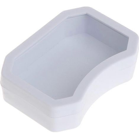 Gamelle d'eau et de nourriture pour reptiles (gecko, araignée, scorpion, caméléon) - Blanc (1/4)