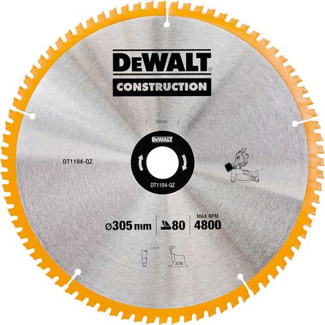 DeWALT - Sägeblatt 305x30 mm, 80 Zähne DT1184 (1/3)
