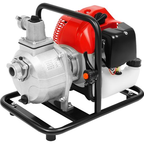 Pompe à eau à essence, puissance de 1,25 kW, faible consommation de carburant, Rouge (1/2)