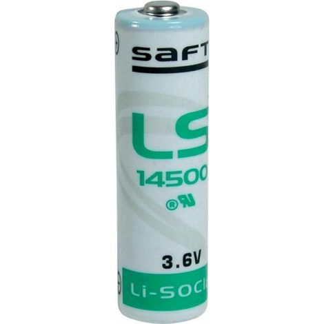 Saft batteria litio 3,6V 2,6Ah AA compatibile antifurto Wilma Combivox - LS14500