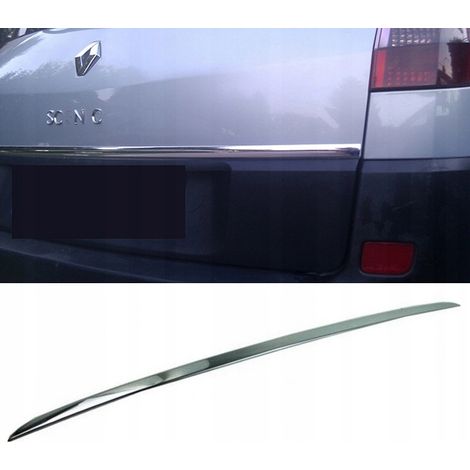 Renault Scenic II 2 Grand – Chromleiste für die Heckklappe (1/5)