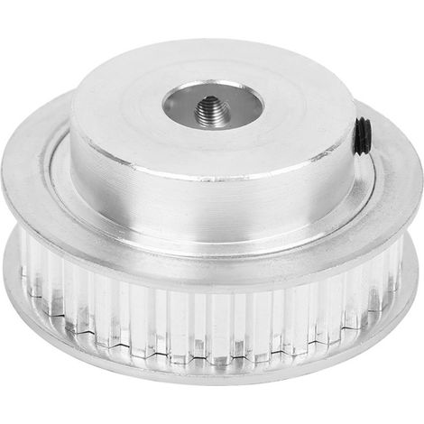 Synchronous Wheel 30 Teeth XL Type Aluminum Belt Pulley Mechanical Power Transmission Supplies30 Teeth 5mm (1/5)