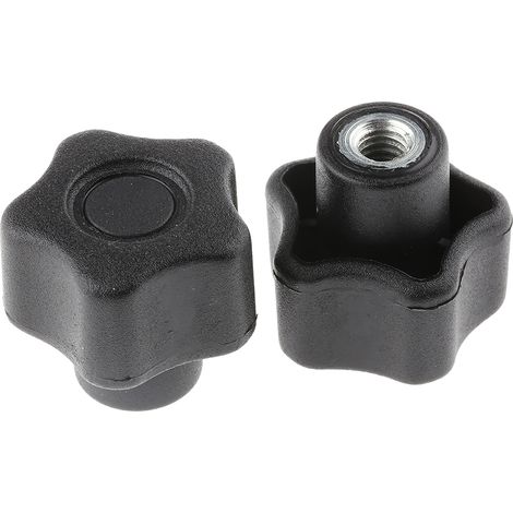 Bouton de serrage RS PRO M6 x 9mm ( Prix pour Paquet de 10 )