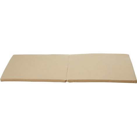 Infraworld Sauna Bankauflage mit antibakteriellem Bezug 130x55x4cm Auflage für Saunabank
