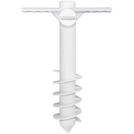 Base per ombrellone - Ancoraggio per sabbia - Ancoraggio a terra - Vento - Sole - Picchetti da terra - Picchetti da terra