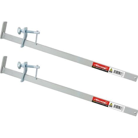 Neilsen 2pc Bricklaying Profile Clamp Brick Tongs DIY Clamps 560mm (1/2)