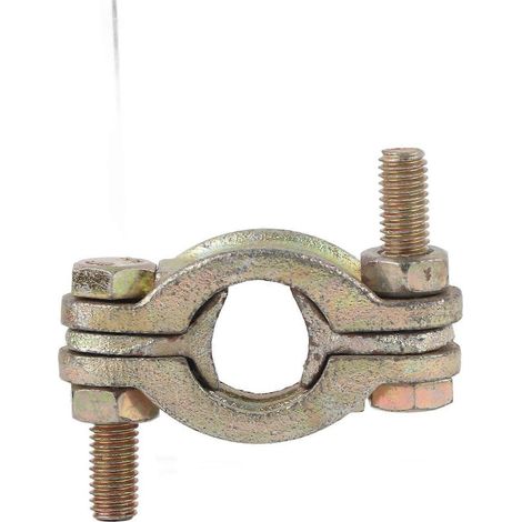 Schlauchschelle, robust, hochtemperaturbeständig, aus Kohlenstoffstahl, für Gummiringe und Stahlrohre 22