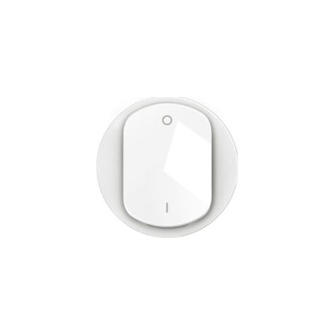 Enjoliveur pour interrupteur bipolaire - Céliane - CB0020 - Legrand - Blanc (1/2)