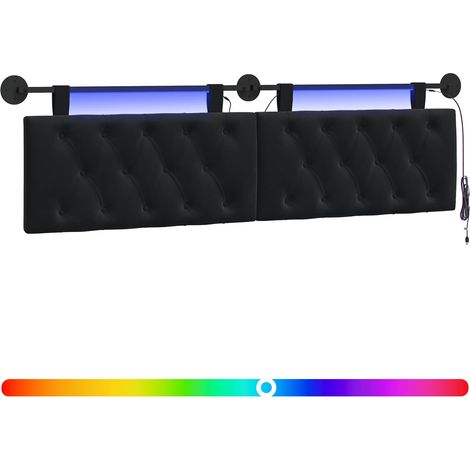 Maison Exclusive - Testiera sospesa Nero Velluto (1/5)