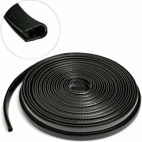10m Universal U-Shaped Rubber Door Edge Protectors for Car (1/5)