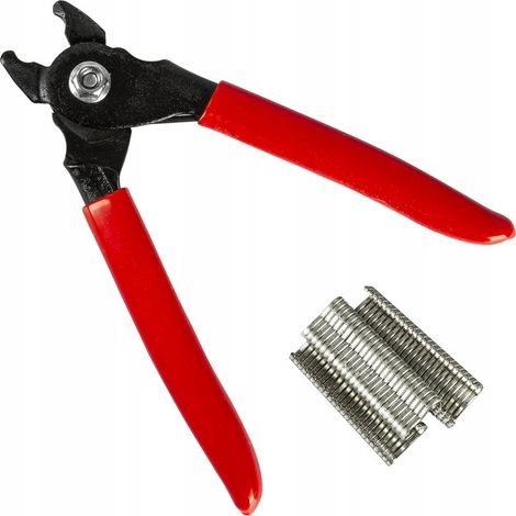 Engarzadora de carne + 60 clips (1/5)