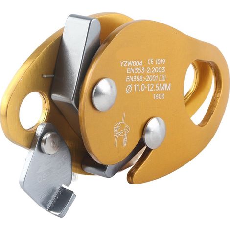 Descendeur Autobloquant avec Freinage Automatique pour Corde 11‑12.5mm - Équipement d'Escalade et de Sauvetage (1/5)