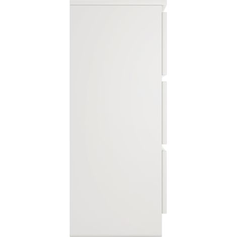 Hucoco – Commode enfant 6 tiroirs 120x77x30cm – Structure en panneaux mélaminés – Glissières silencieuses – Résistante aux rayures et humidité