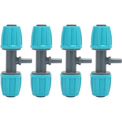 10pcs 16mm vers 4/7 Barbed Tee Connecteur pour Irrigation PE (1/5)