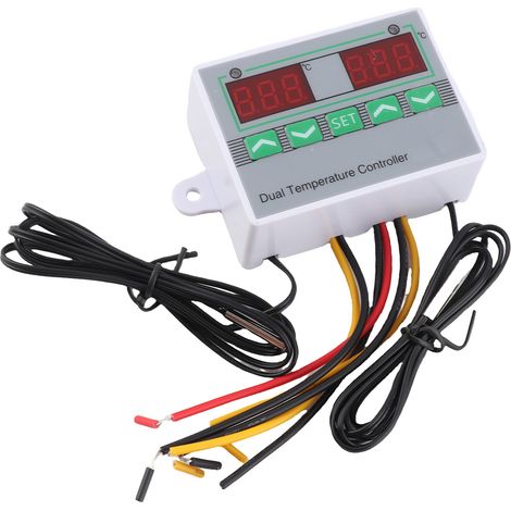 Régulateur de température numérique intelligent ZFX-ST3012, thermostat électronique à microprocesseur double affichage 220V (1/5)